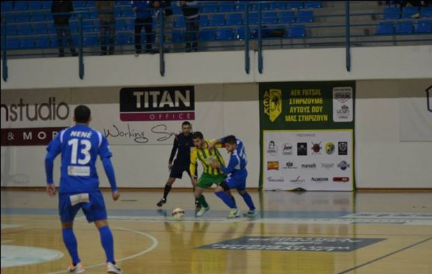 ΑΕΚ FUTSAL: Ήττα από την Ανόρθωση