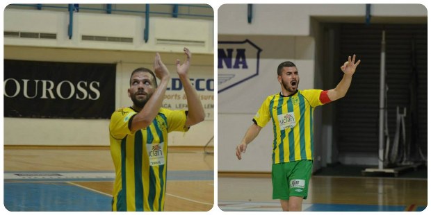 AEK FUTSAL: Ανανέωση με Ιωάννου και Αβραάμ