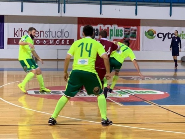 AEK FUTSAL: Ξεπέρασε με άνεση το εμπόδιο της Αθηαίνου