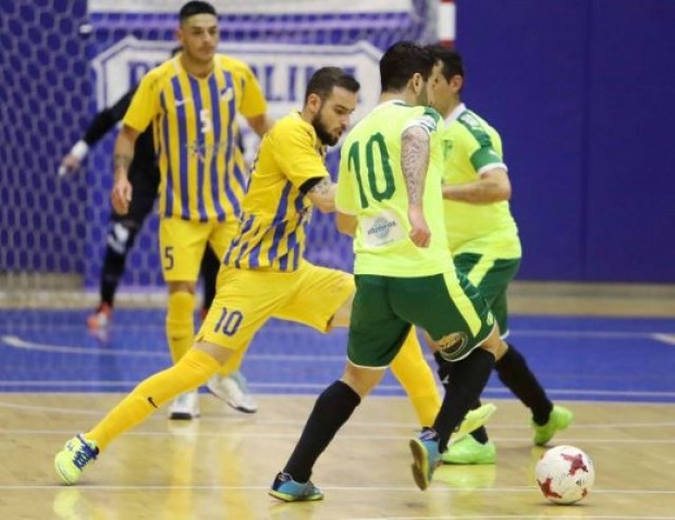 AEK FUTSAL: Ισοπαλία στον πρώτο ημιτελικό και η πρόκριση κρίνεται στο Κίτιον