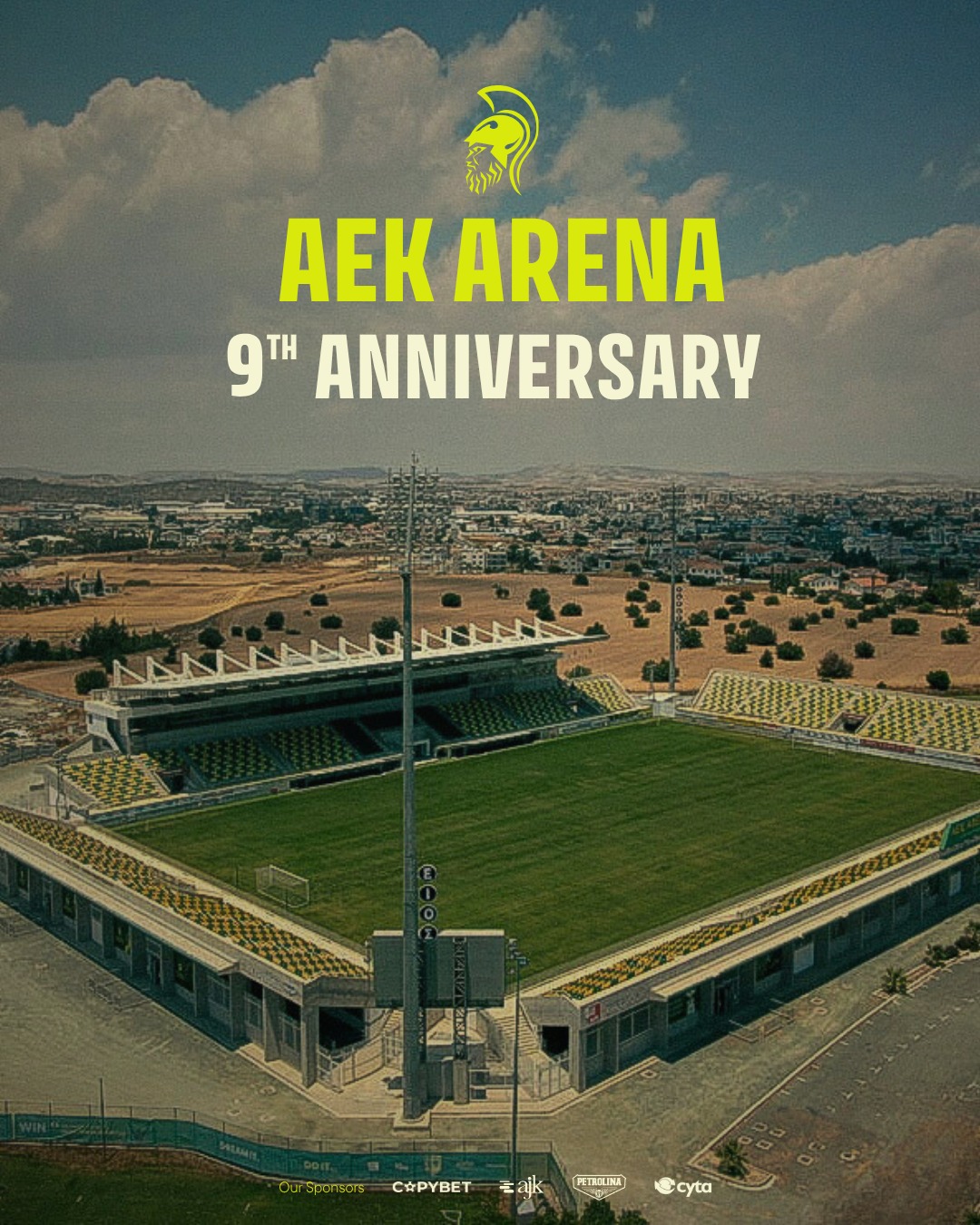 Τα 9α γενέθλια του AEK ARENA!  