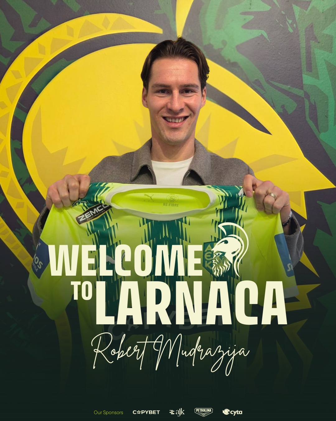 Υπογραφή συμφωνίας για τον δανεισμό του Robert Mudrazija 