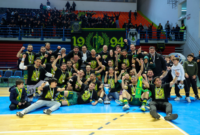 Skylink ΑΕΚ Λάρνακας Futsal-Απολλων 5-4 παράταση (Πανάξια Κυπελλούχος)