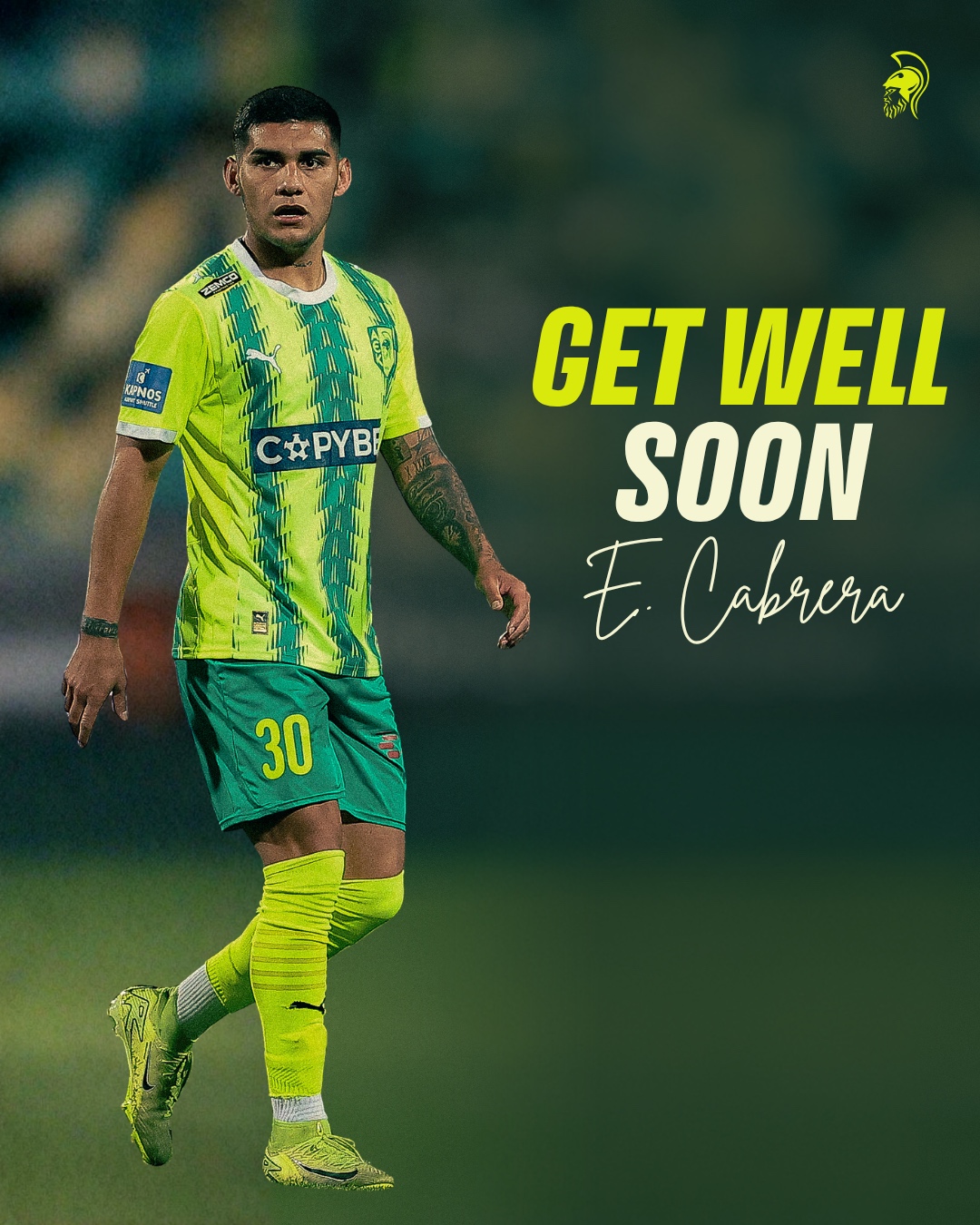 Eνημέρωση για Enzo Cabrera 