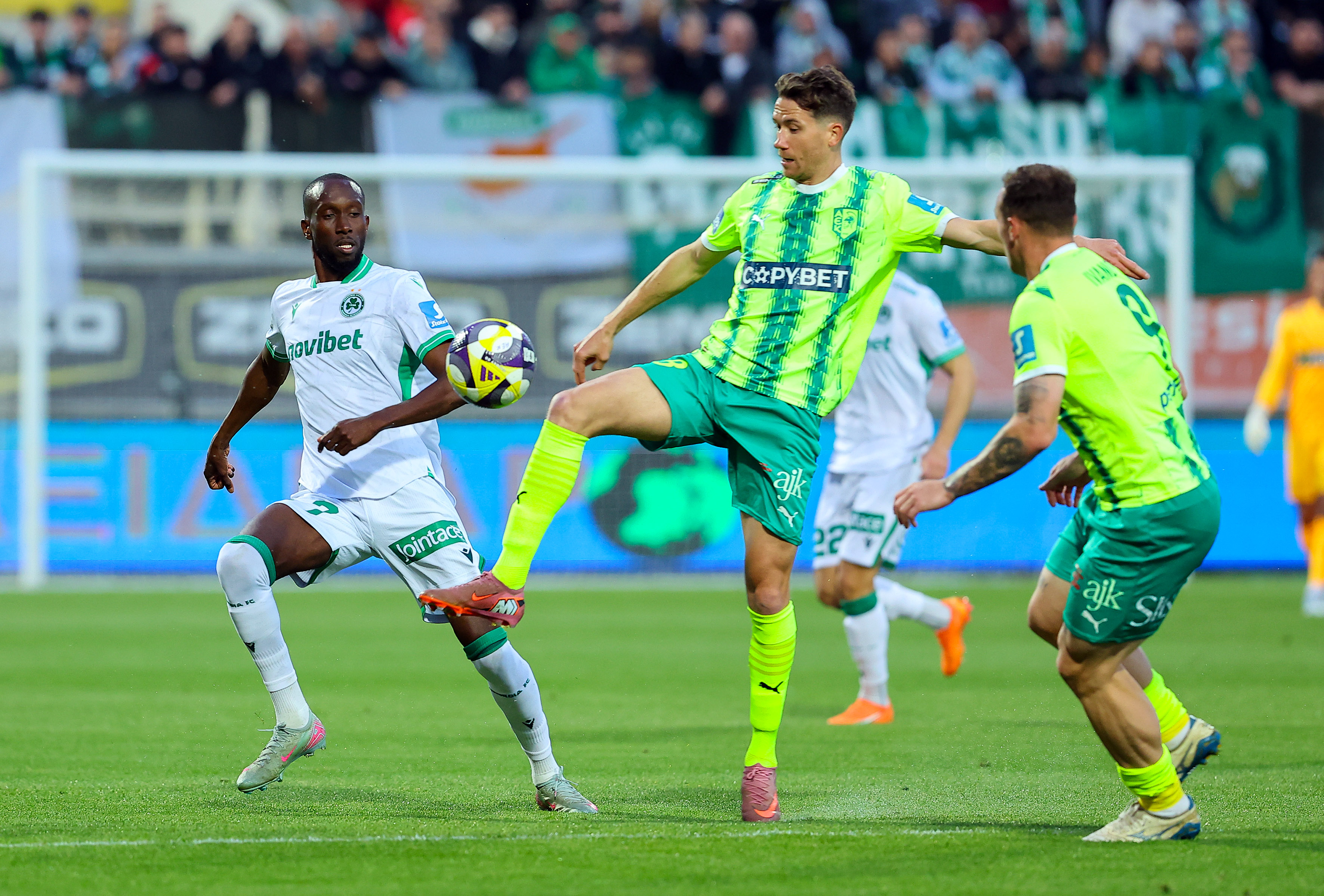 AEK-Ομόνοια 0-2