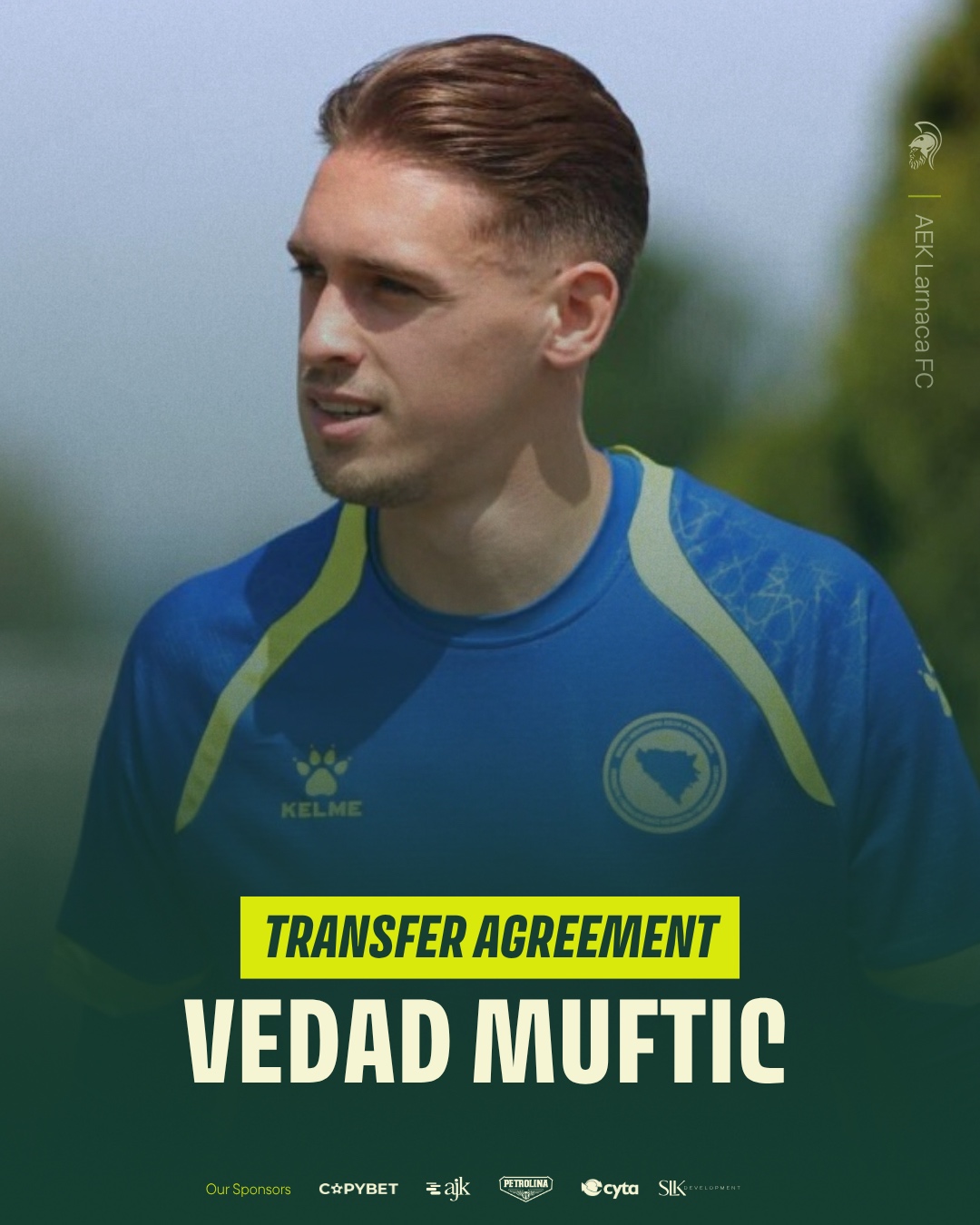 Kαταρχήν συμφωνία με τον Vedad Muftic  