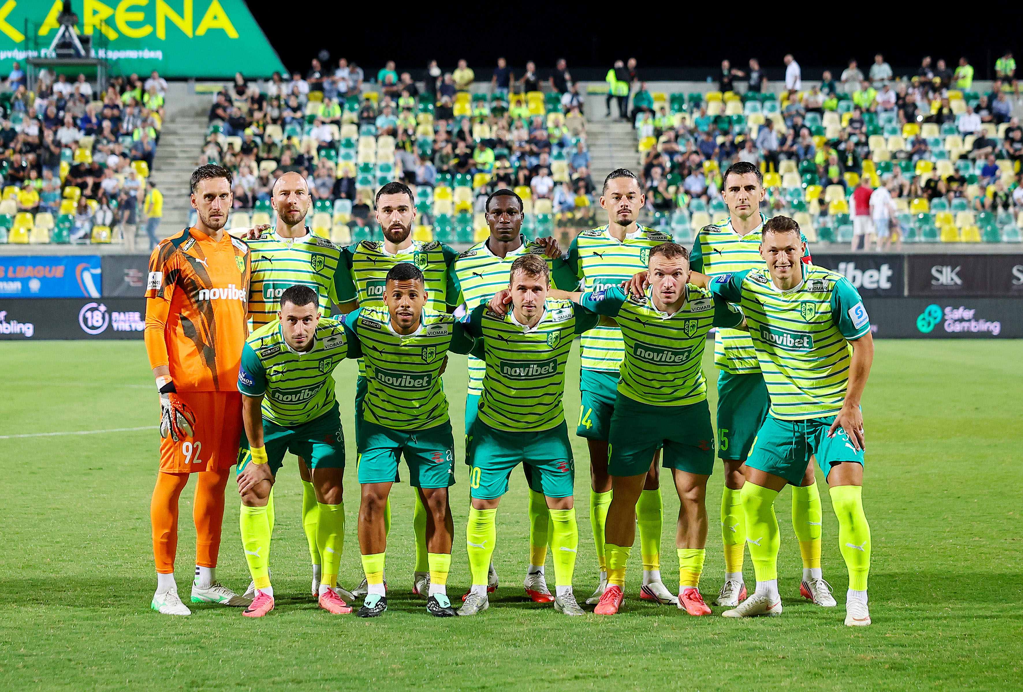 ΑΕΚ-Oμόνοια Αραδίππου 1-0