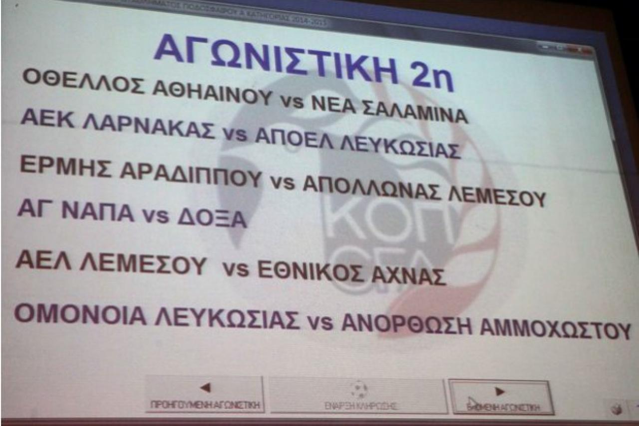 Πρεμιέρα με Απόλλωνα (Αναλυτικά το πρόγραμμα)