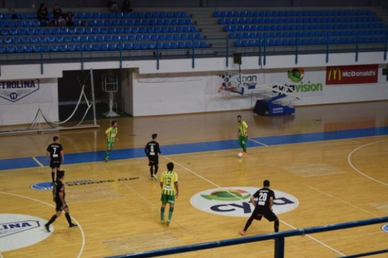 AEK FUTSAL: Ήττα στο φινάλε από Εθνικό Λάτσιων