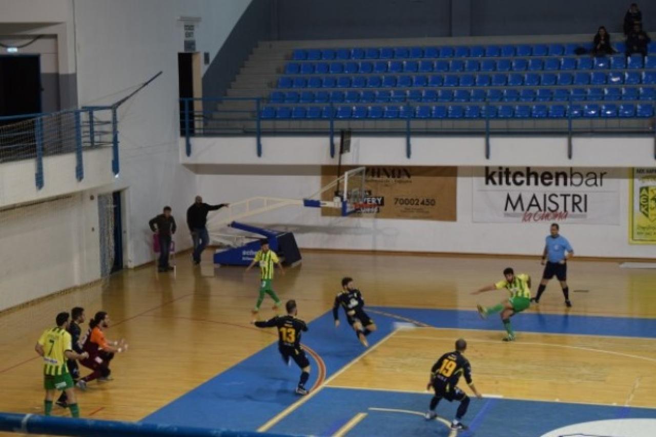 ΑΕΚ FUTSAL: Ήττα... χαρακίρι από ΑΕΛ