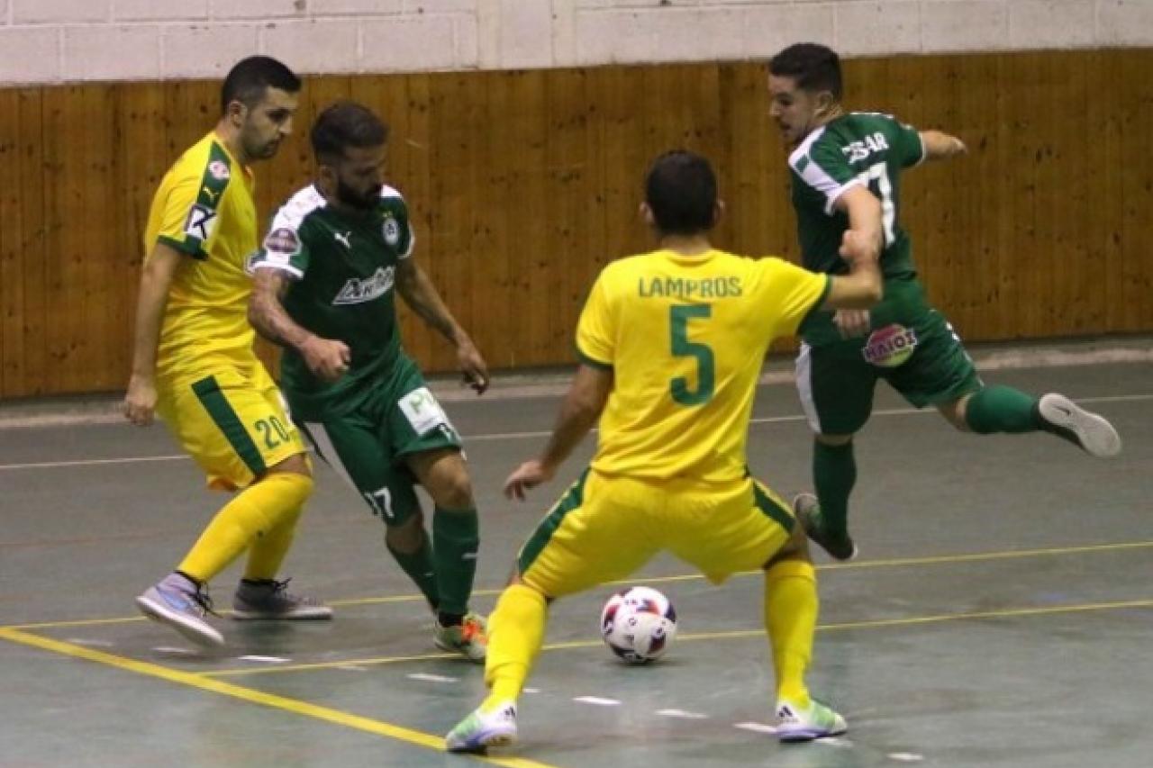 AEK FUTSAL: Ενθαρρυντικά μηνύματα στην πρεμιέρα