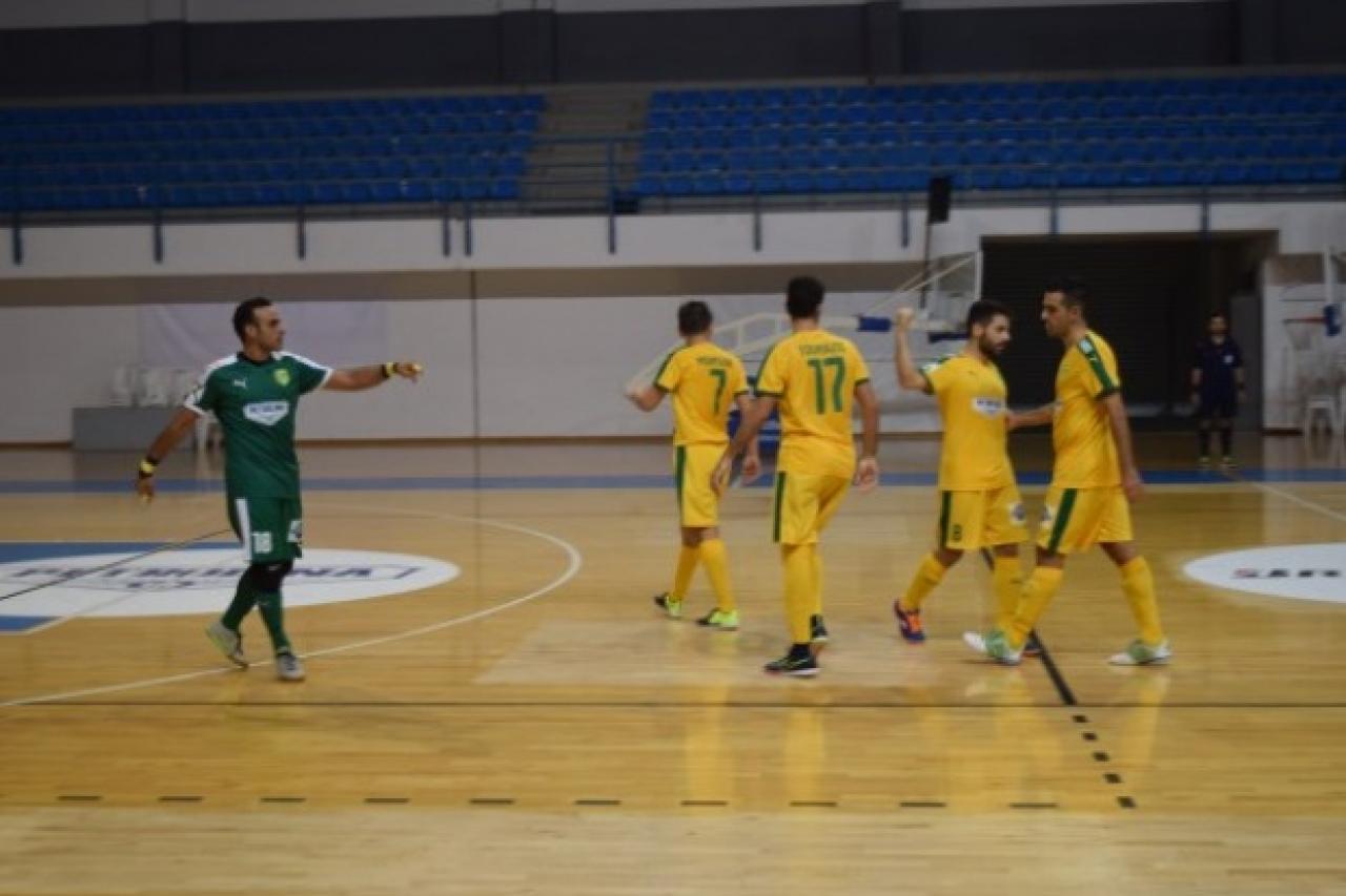 AEK FUTSAL: Ήττα από ΑΜΕΚ Καψάλου