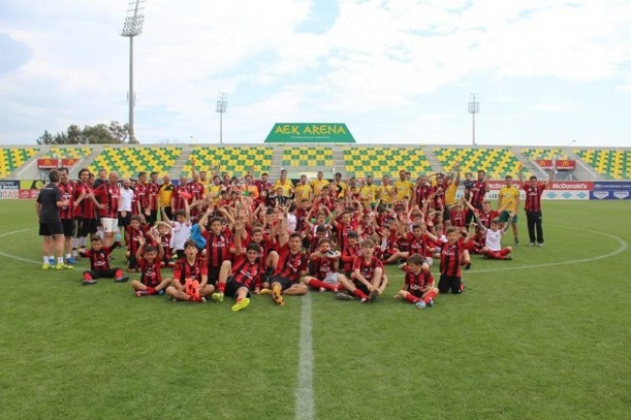 Έπεσε η αυλαία του 3ου Milan Junior Camp