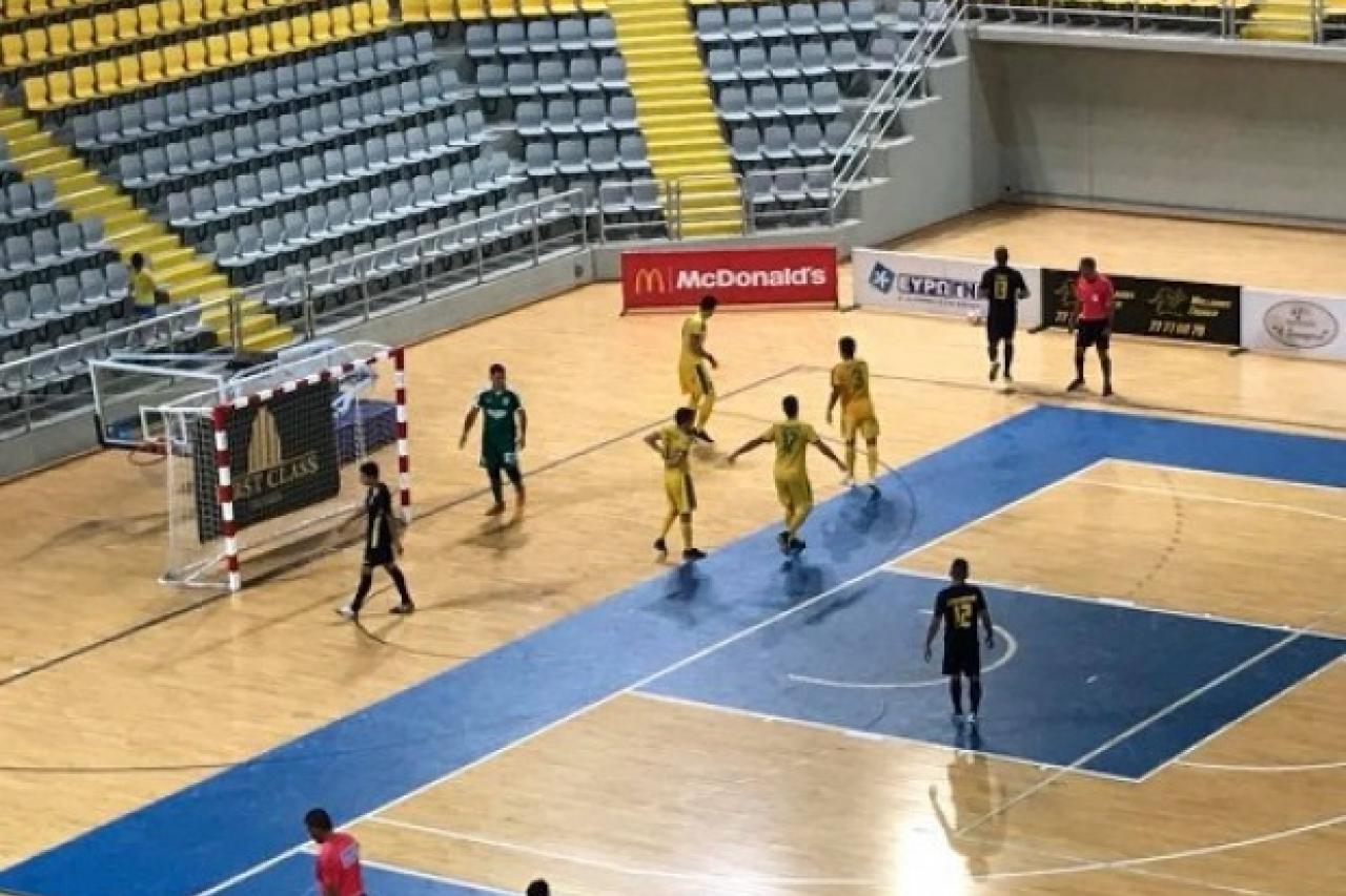 AEK FUTSAL: Ήττα από την ΑΕΛ στην Λεμεσό