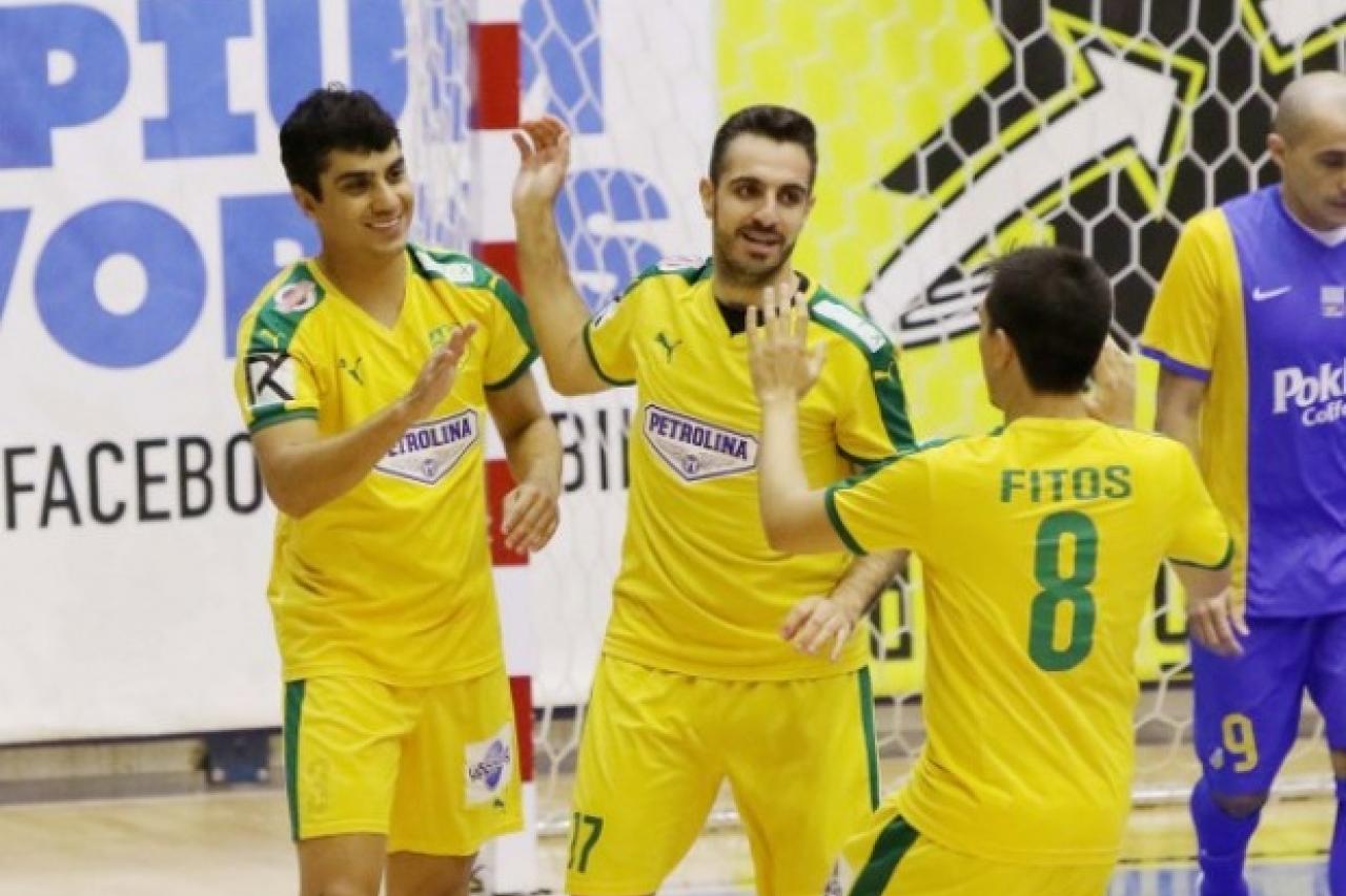 AEK FUTSAL: Δεύτερη νίκη με ΑΕΛ και πρόκριση στην τετράδα