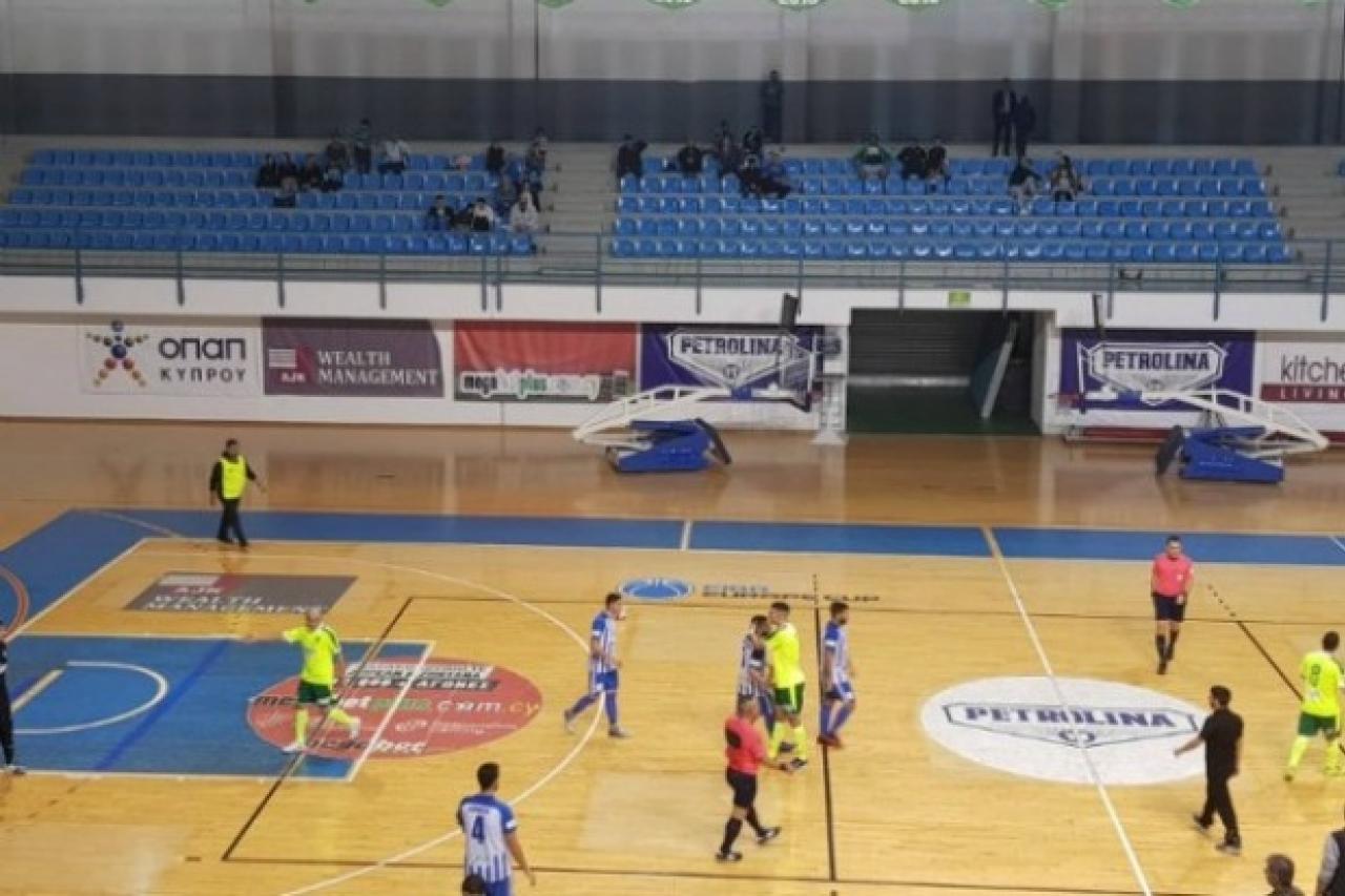 AEK FUTSAL: Μεγάλη νίκη στο ντέρμπι με αντίπαλο την Ανόρθωση