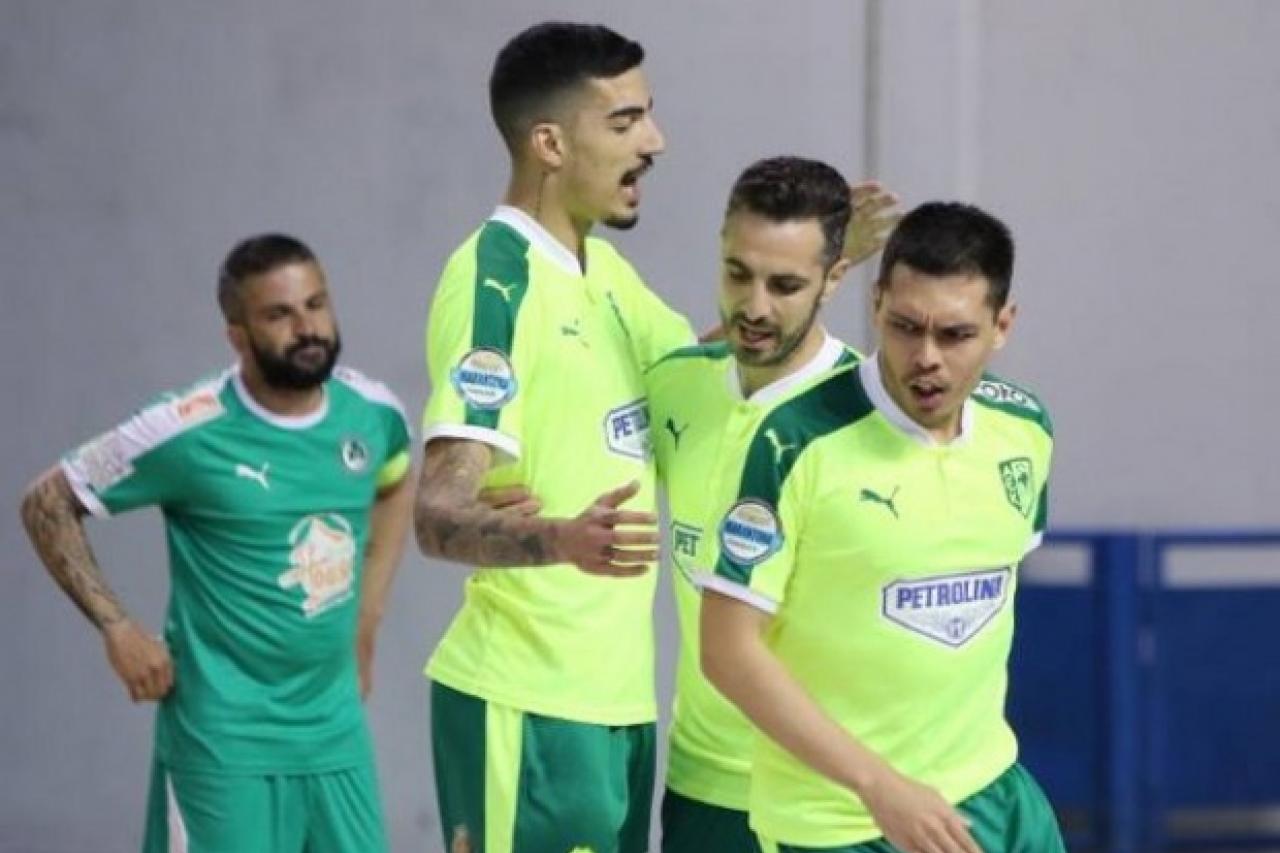 AEK FUTSAL: Μεγάλη νίκη και 1-1 η ημιτελική σειρά του πρωταθλήματος